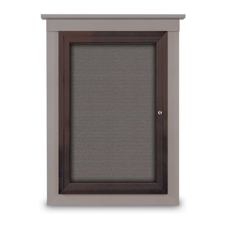 Sliding Glass Door Radius Letterboard,Hdr,36x24,White/Burgundy